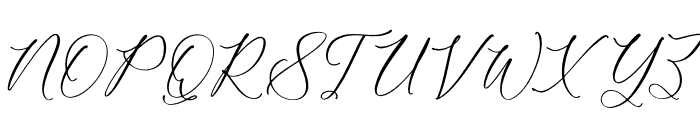 Enchanted Hermion Script Font UPPERCASE
