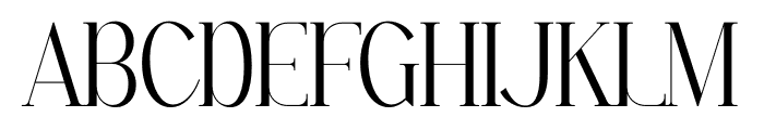 Enchanted Hermion Serif Font UPPERCASE