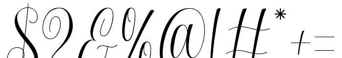 Enchanting Script Font Regular Font OTHER CHARS