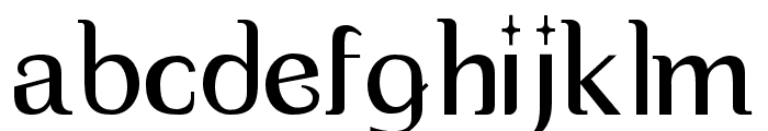 Enchy-Regular Font LOWERCASE