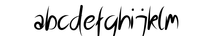 Endivez Typeface Regular Font LOWERCASE