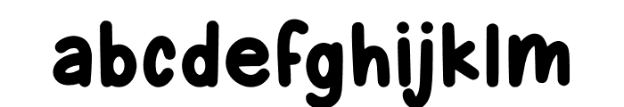 Endleaf Fancy Font LOWERCASE