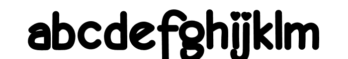 Endony Style Font LOWERCASE