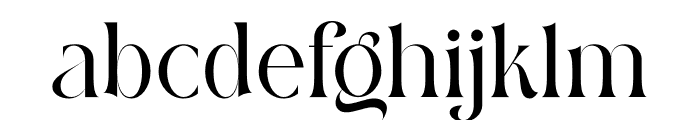 Englis Font LOWERCASE