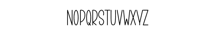 English Lavender Font LOWERCASE
