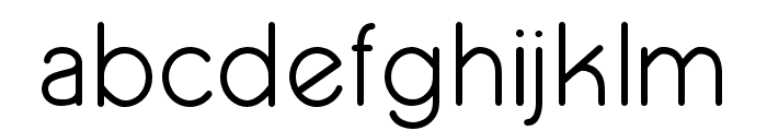 English Meadow Font LOWERCASE