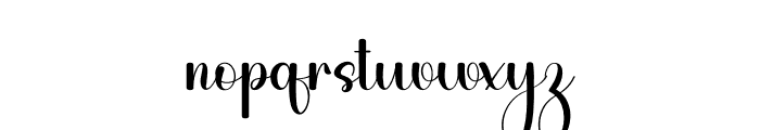 English Varsity Font LOWERCASE