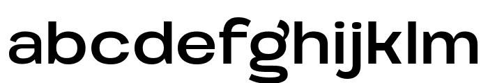 Engobe Medium Font LOWERCASE