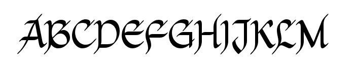 Engrave-Regular Font UPPERCASE