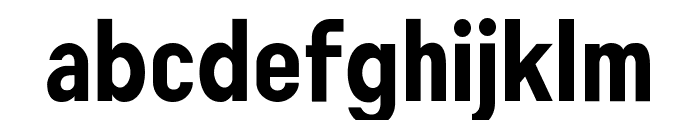 Engula Heavy Font LOWERCASE