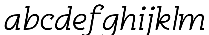 Enickma-Regular Font LOWERCASE