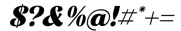 Enigma Mistik Italic Font OTHER CHARS