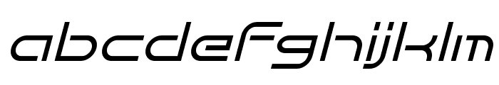 Enixspec-Italic Font LOWERCASE