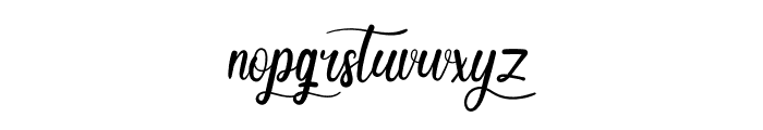 Enjoyment Font LOWERCASE