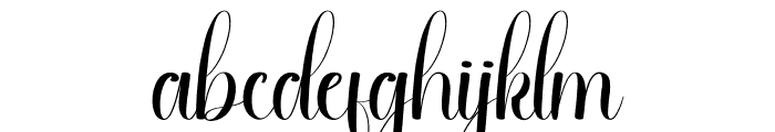 Enought Font LOWERCASE