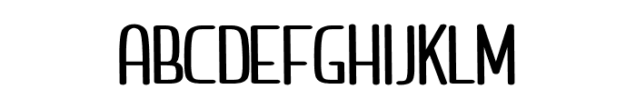 Enrich regular Font UPPERCASE