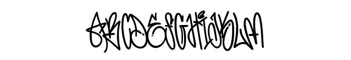 Enter Sonic Graffiti Regular Font UPPERCASE