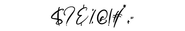 Enternity Sunset Font OTHER CHARS