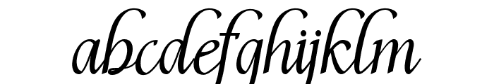 Enthrall Font LOWERCASE