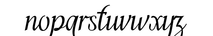 Enthrall Font LOWERCASE
