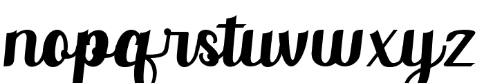 Enthusiastic Font LOWERCASE