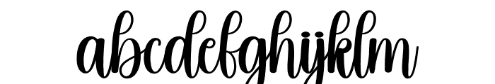 Entrywhy Font LOWERCASE