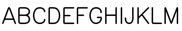 Enuy Regular Font UPPERCASE