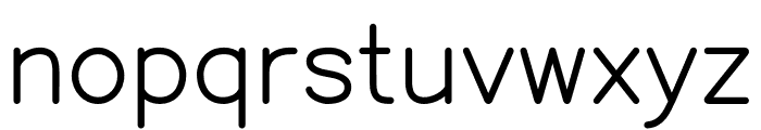 Enuy Regular Font LOWERCASE