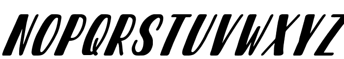 Eosaseta Italic Font UPPERCASE