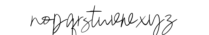 EpileaSignature-Regular Font LOWERCASE