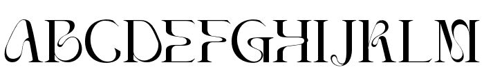 Eqlora Font UPPERCASE