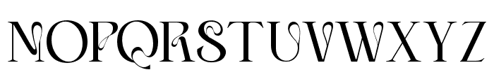 Eqlora Font UPPERCASE