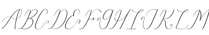 Eqoaby Italic Font UPPERCASE