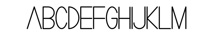 Equals Font LOWERCASE
