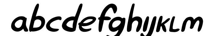 Equation Italic Font LOWERCASE