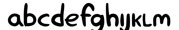 Equation Font LOWERCASE