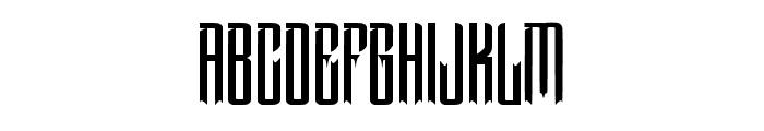 Equerill Font UPPERCASE