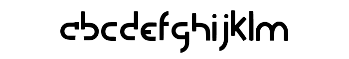 Equinoc Regular Font LOWERCASE