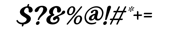 Erangel Italic Font OTHER CHARS