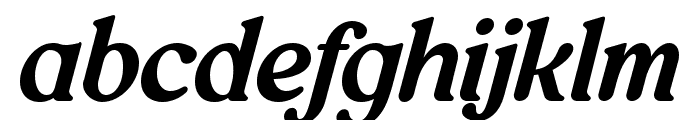 Erangel Italic Font LOWERCASE