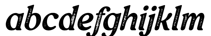 ErangelRoughItalic Font LOWERCASE