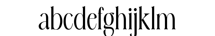 Erangle-Regular Font LOWERCASE