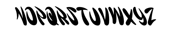 Erascen-Slant Font UPPERCASE