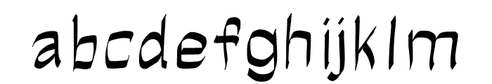 Eraya Regular Font LOWERCASE
