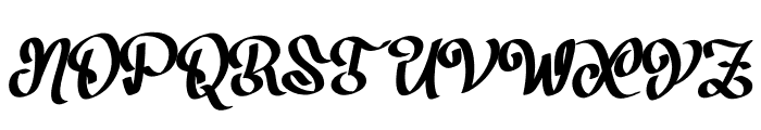 Erdana Font UPPERCASE