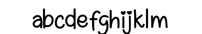 Ericlaire Regular Font LOWERCASE