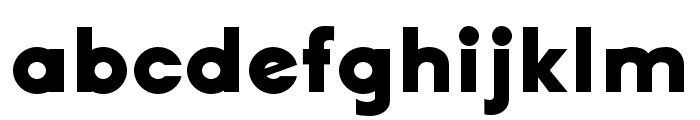 Erigo Black Font LOWERCASE