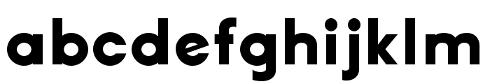 Erigo Extra Bold Font LOWERCASE