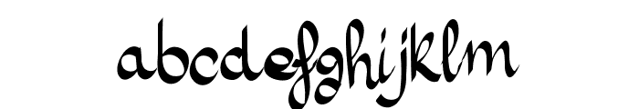 Erlitha Font LOWERCASE