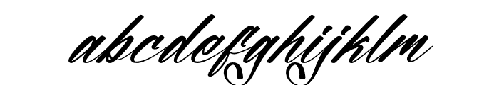 Erollitens Franklyn Italic Font LOWERCASE